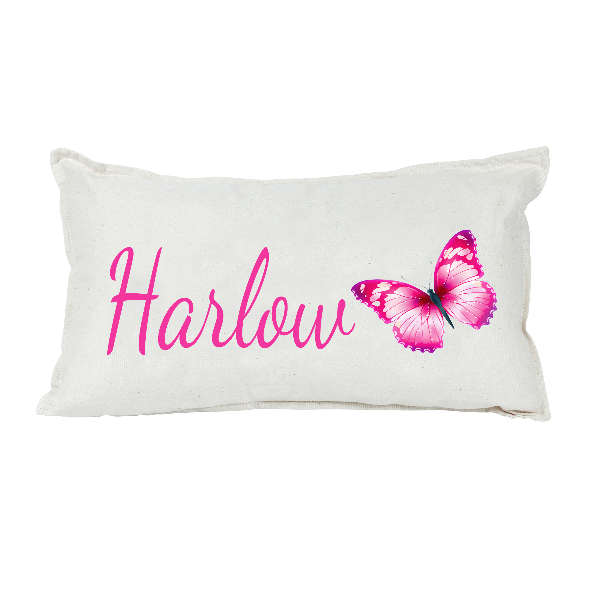 Pink rectangle clearance pillow