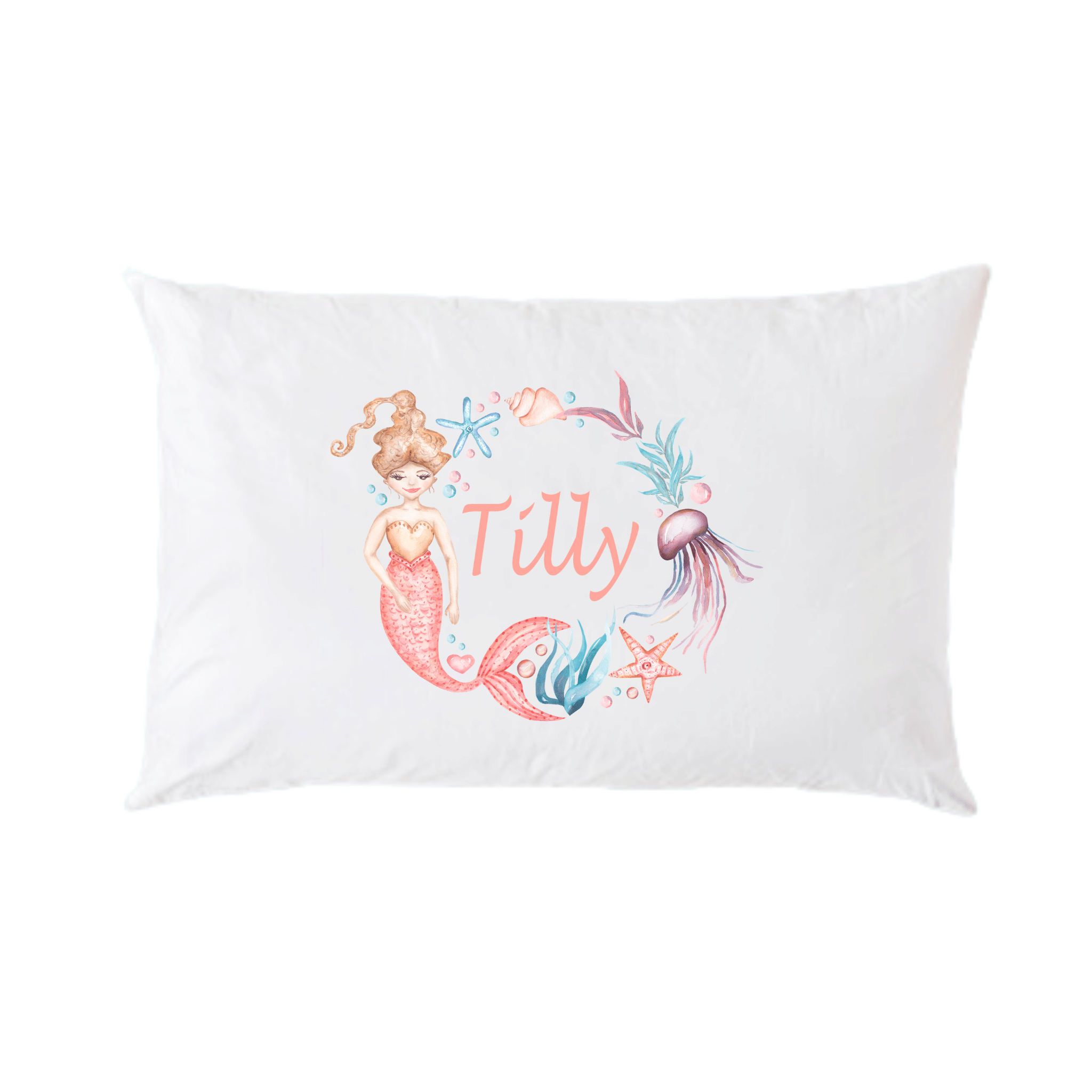 Mermaid pillow outlet case