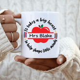 TEACHER APPLE MUG