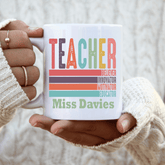 TEACHER BELIEVER MUG