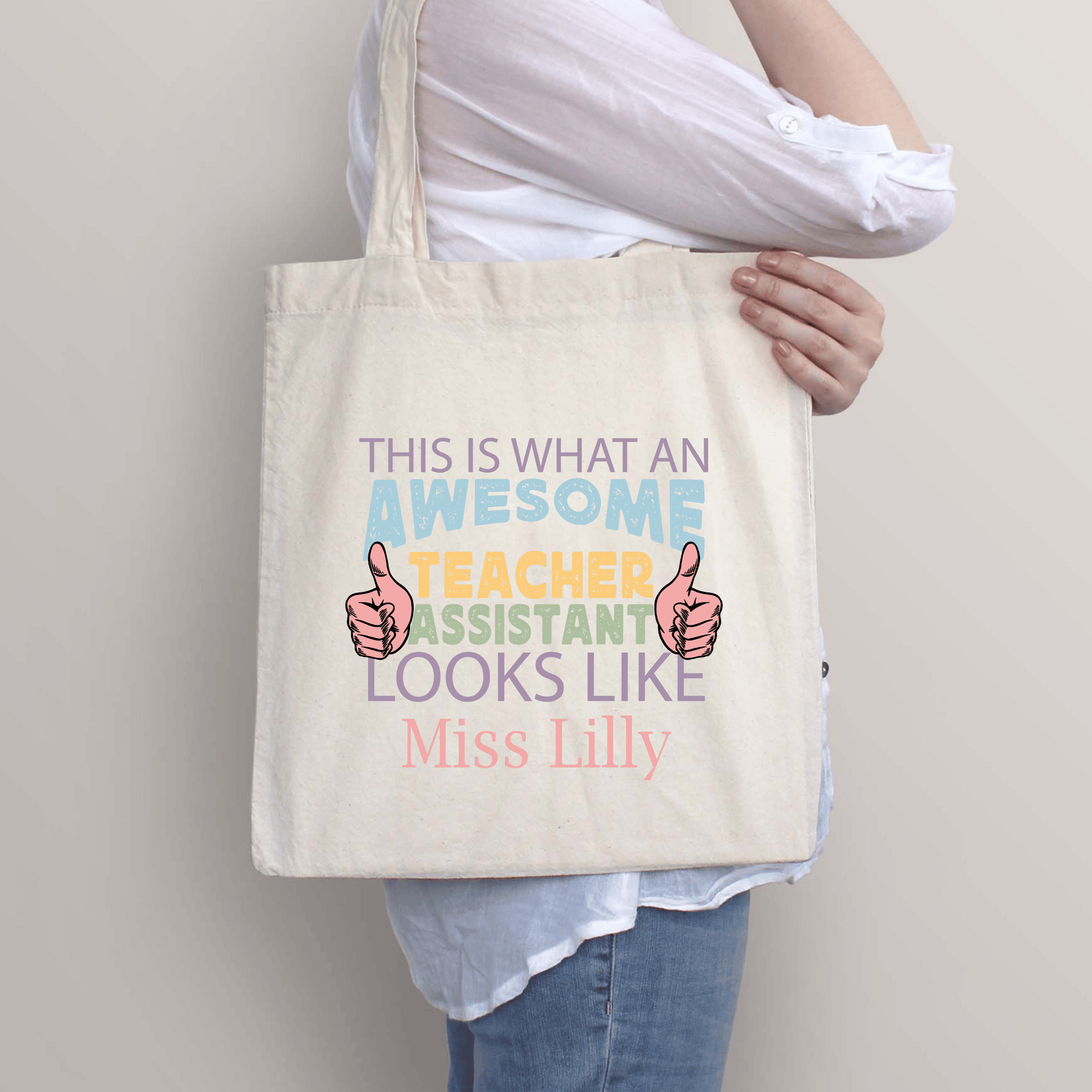 AWESOME ASSISTANT TEACHER BAG