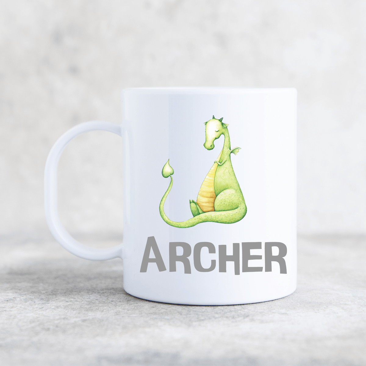 DRAGON PLASTIC MUG